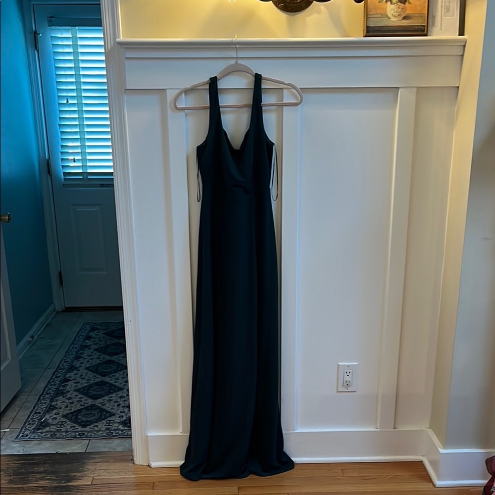 Midnight Green Birdy Grey Dress